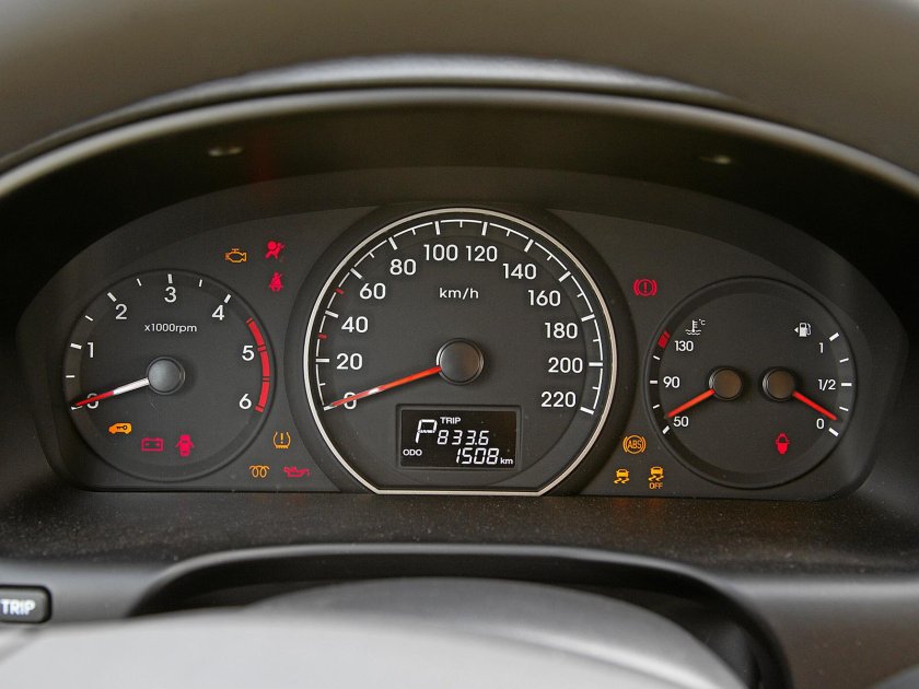 Hyundai h1 приборная панель