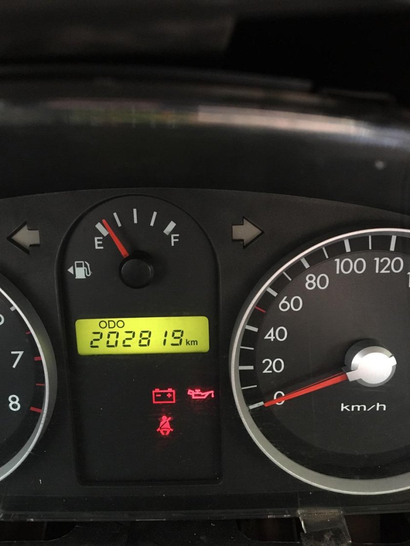 Приборная панель Гетц 1.4