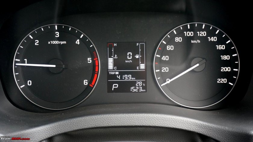 Hyundai Creta приборная панель