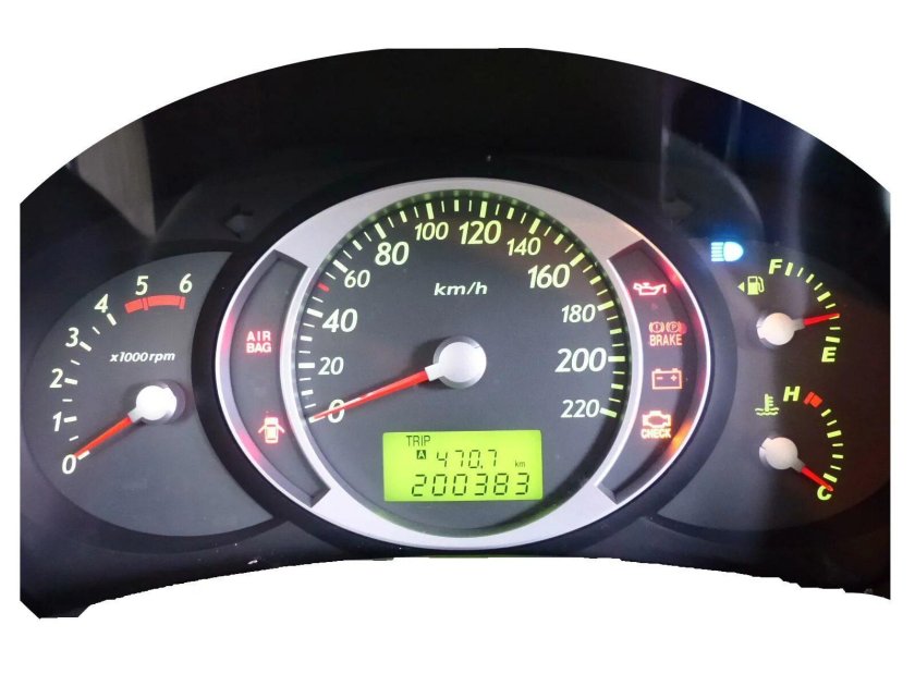 Приборная панель Hyundai Tucson 2008