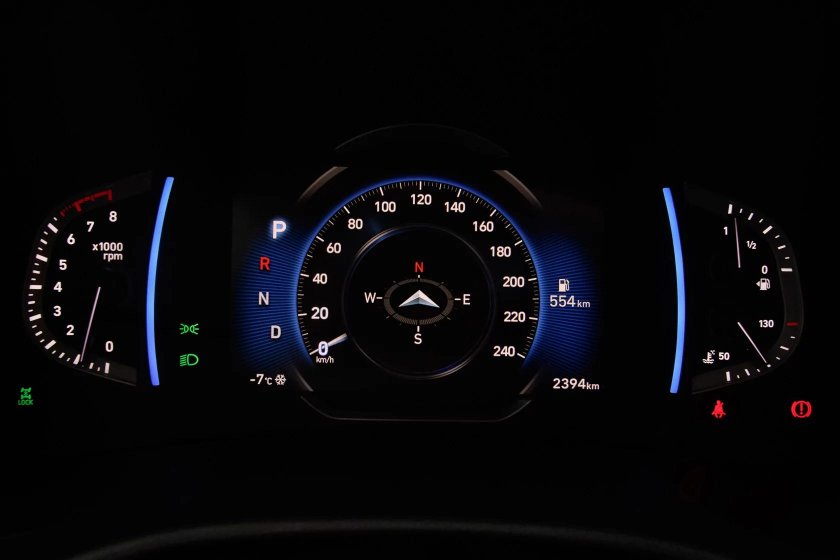 Цифровая приборная панель на Hyundai Creta 2018