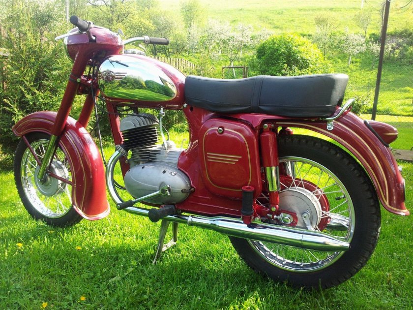 Мотоцикл Ява 1960