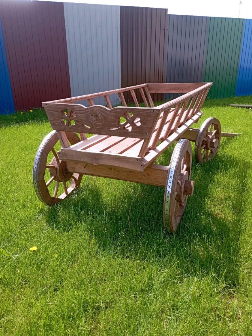 Телега садовая 35р