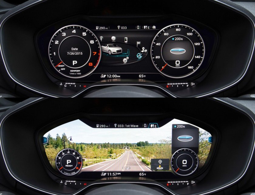 Audi Virtual Cockpit a4