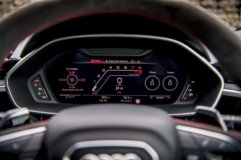 Приборка Ауди rs7