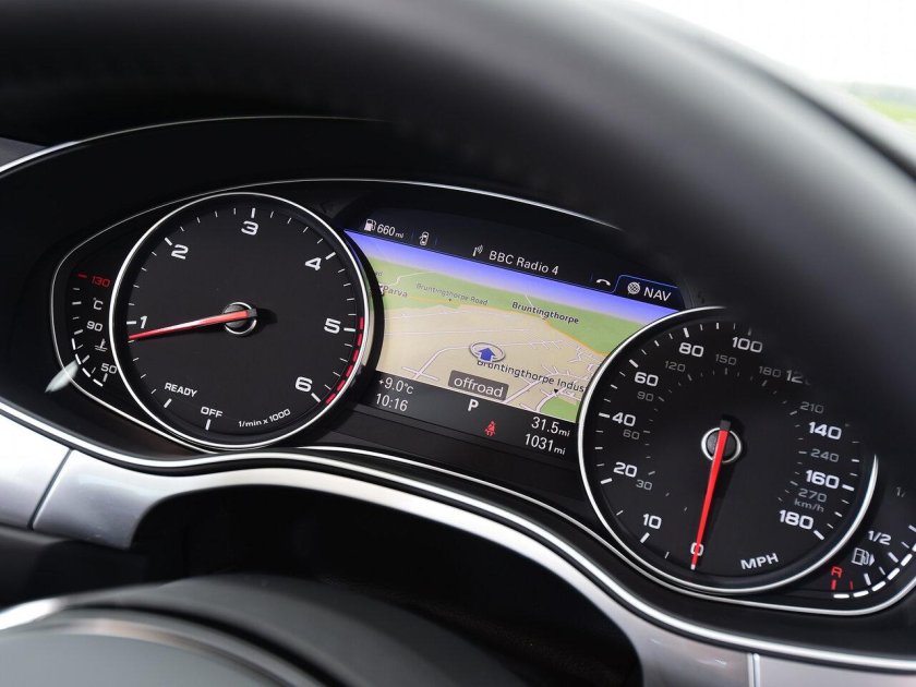 Audi a6 приборная