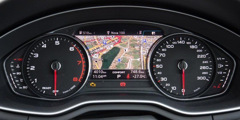 Приборная панель Audi a4 b9