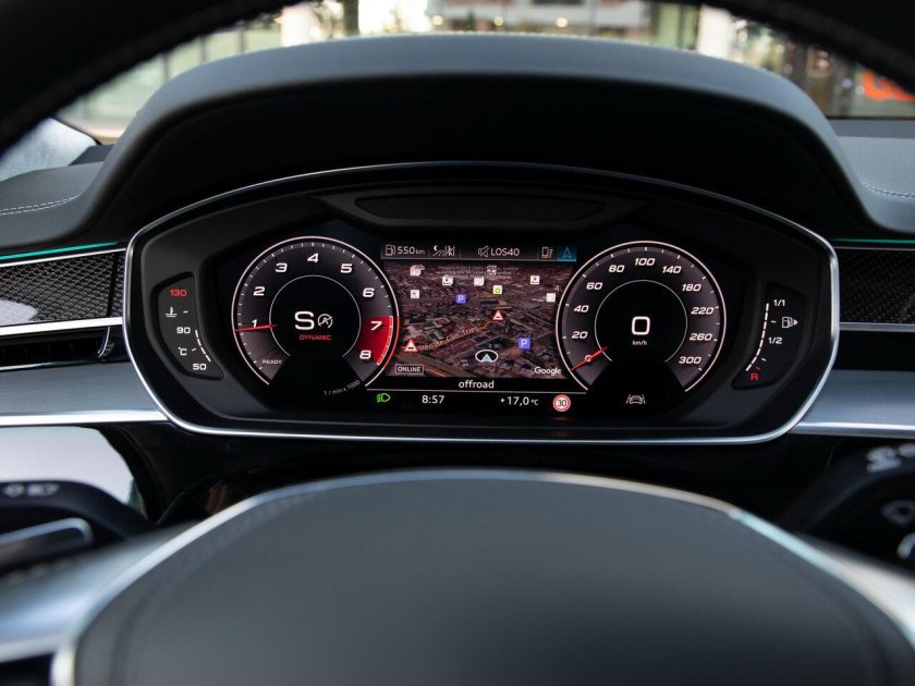 Ауди s8 приборная панель