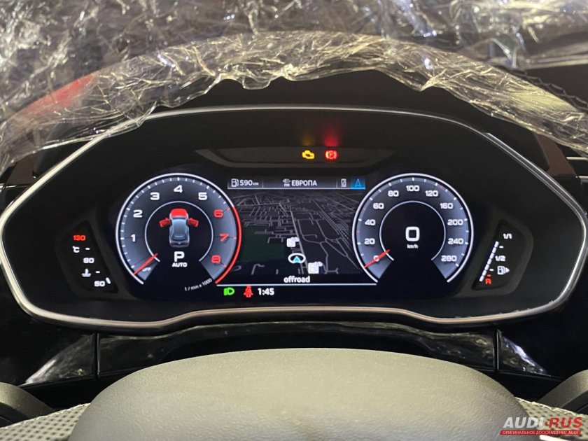 Цифровая приборная панель Audi