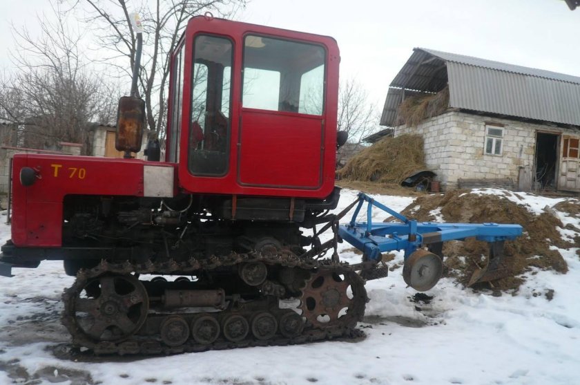 Трактор кишиневец т-70
