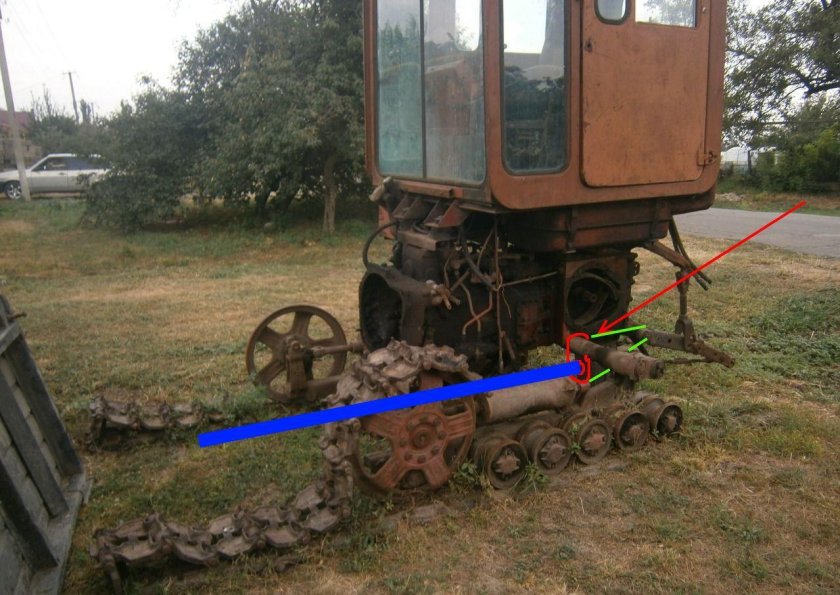 Гусеничный трактор т 25