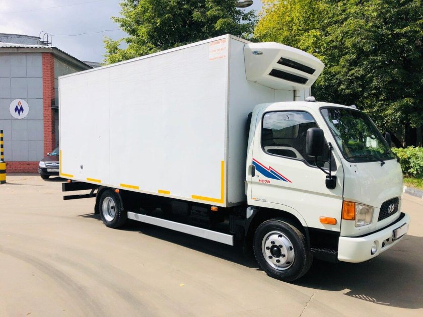 Хёндай hd78 рефрижератор