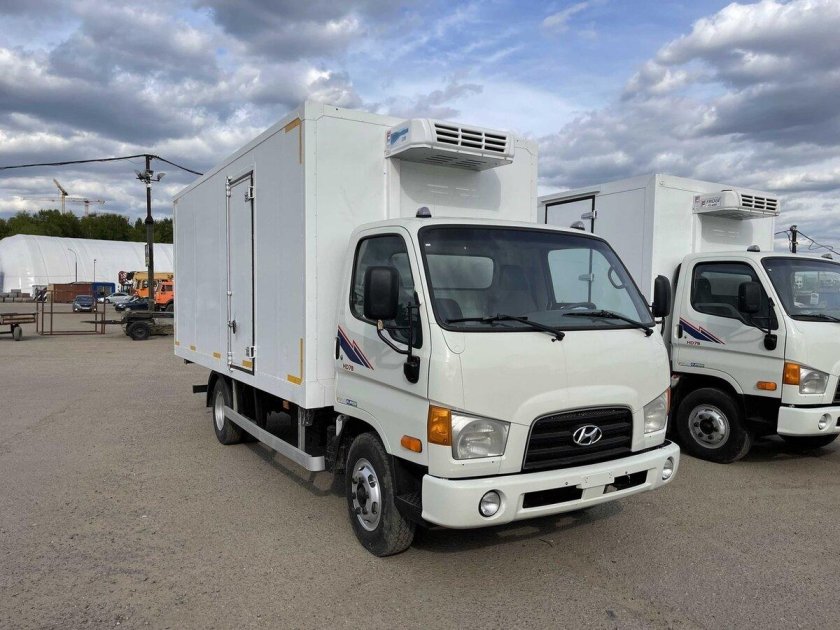 Hyundai hd78 рефрижератор мусоровоз