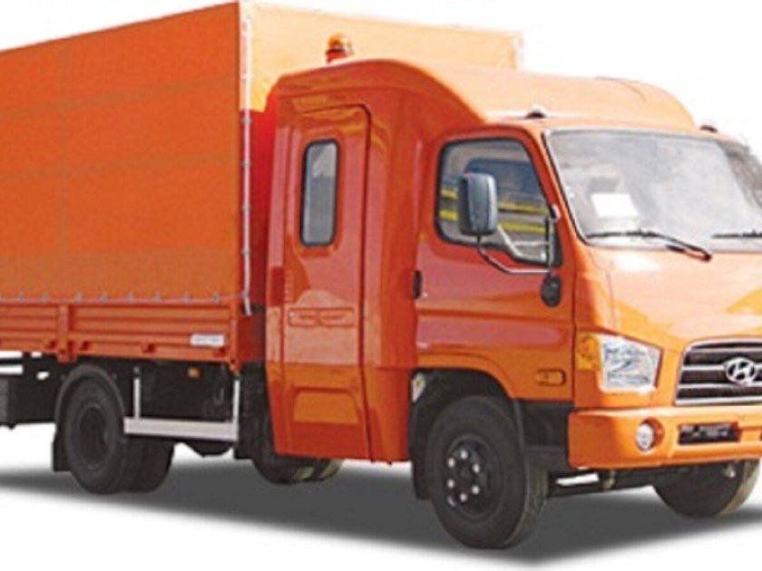 Hyundai HD 78 оранжевый