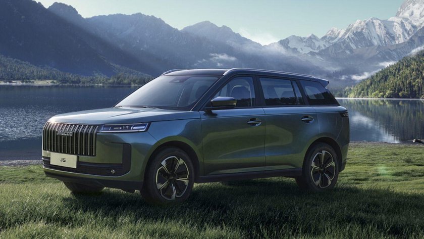 Китайский кроссовер jaecoo