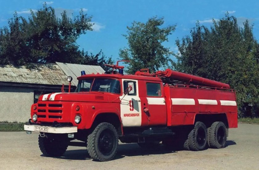 ЗИЛ 133 пожарный