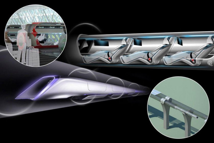 Hyperloop Элона маска