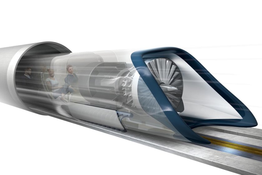 Hyperloop внутри