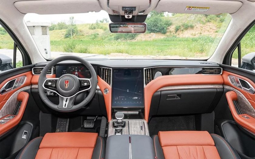 Hongqi hs7 интерьер