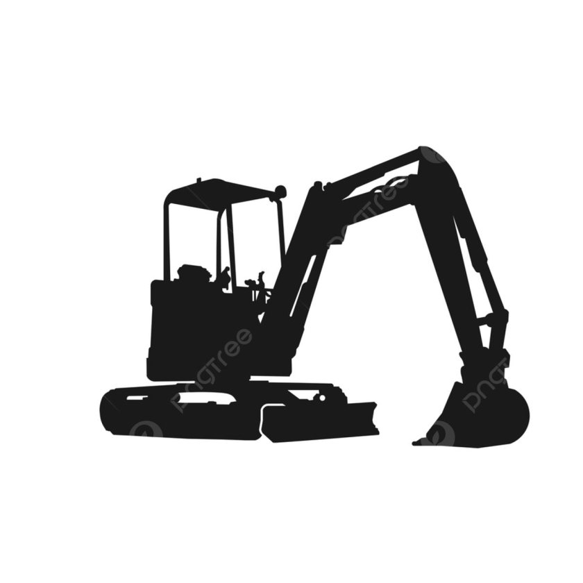Экскаватор вектор