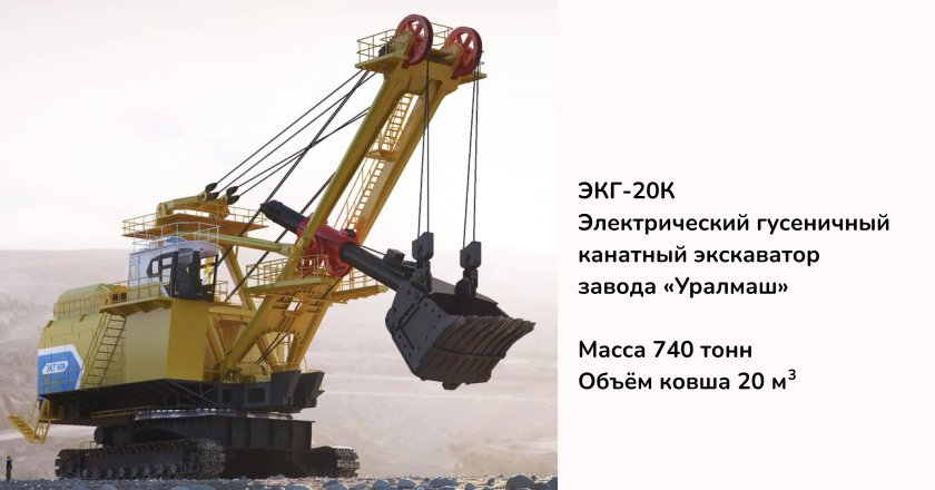 Карьерный экскаватор экг-12