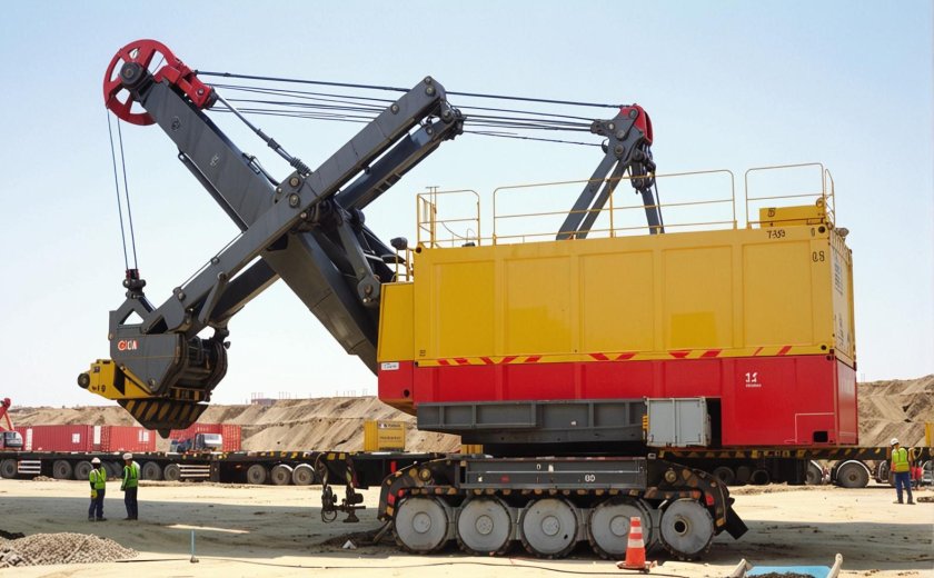 Карьерный экскаватор ЭКГ-5а