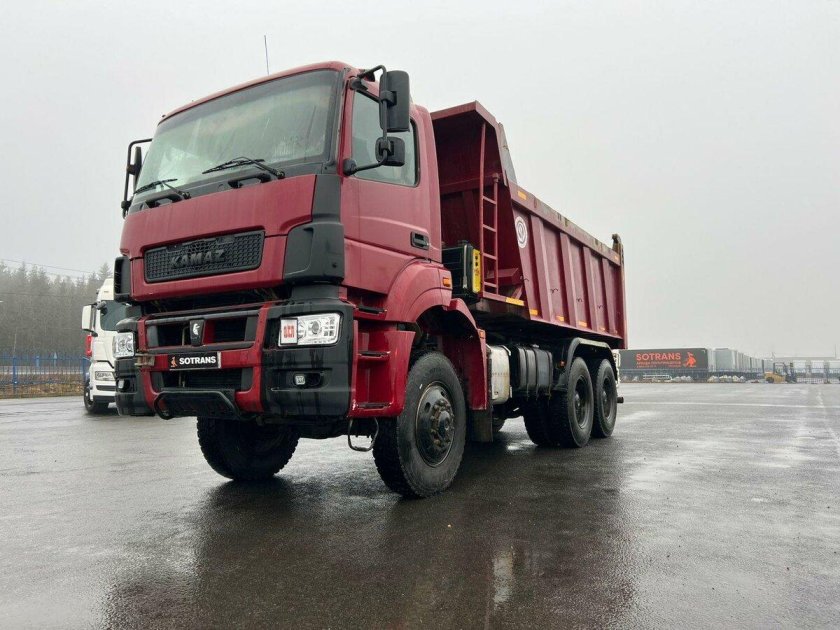 Камаз 65802 самосвал 6