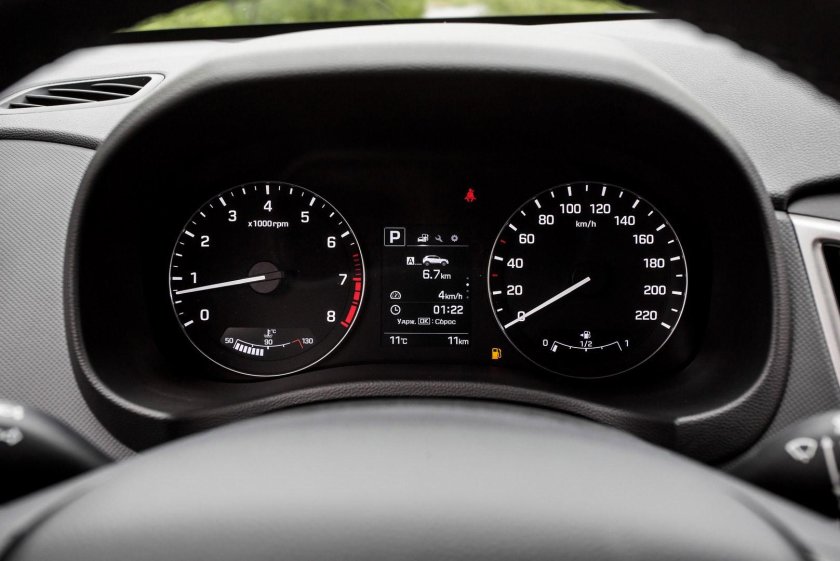 Hyundai Creta панель