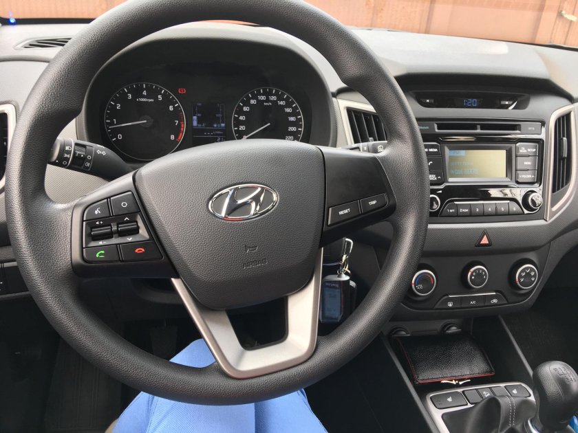 Hyundai Creta панель