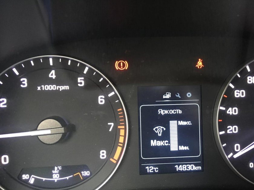 Крета панель приборов