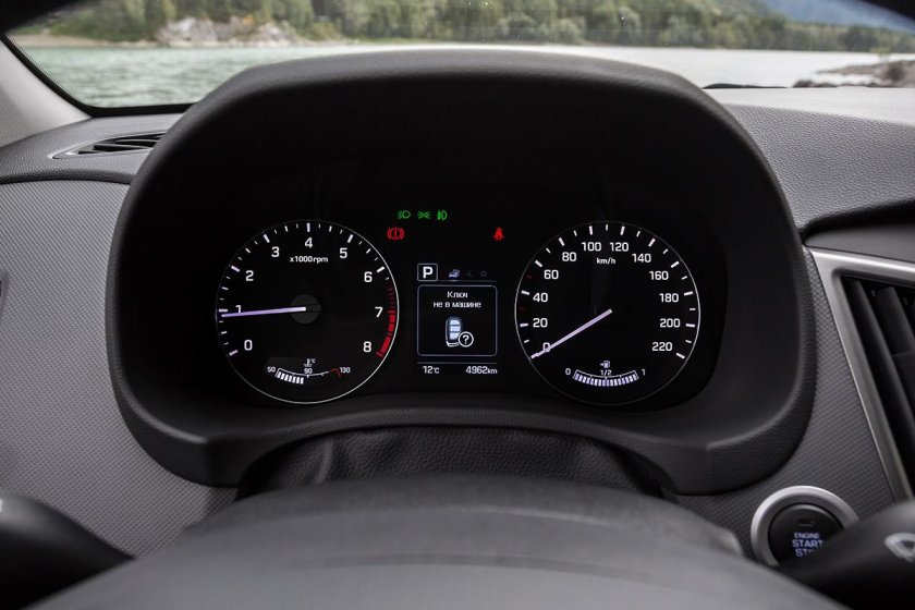 Приборная панель Хендай Крета