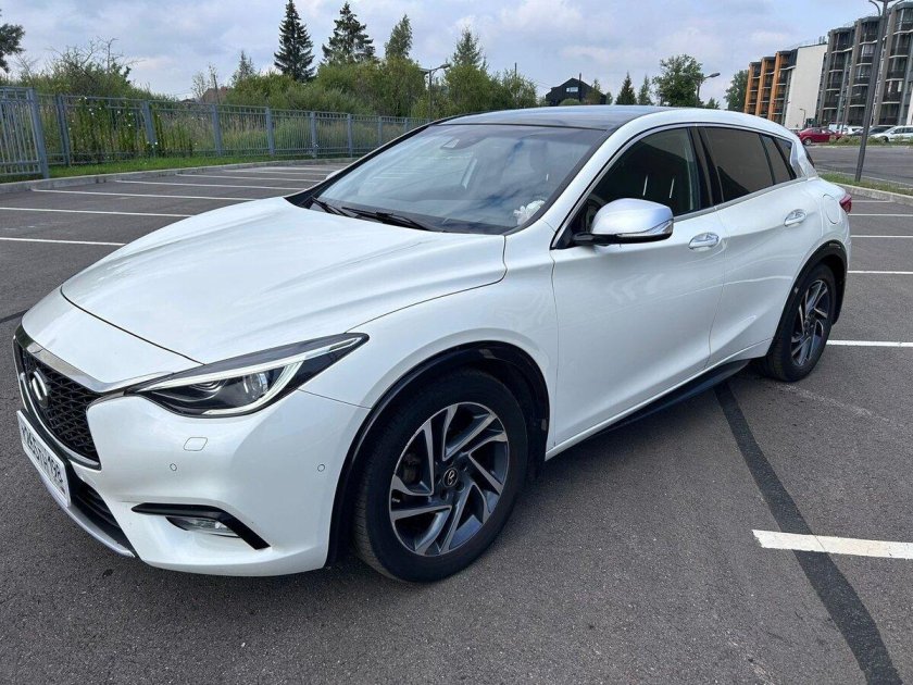 Infiniti q60 белая