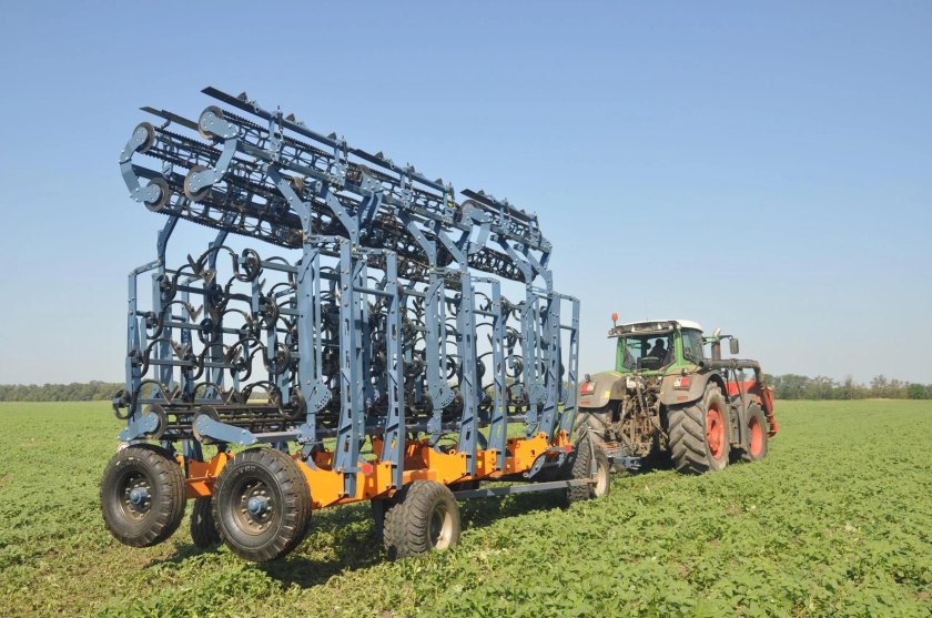 Культиватор прицепной универсальный КПУ-10, 000000122