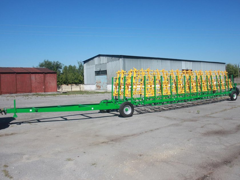 Зубовая борона 24 метра