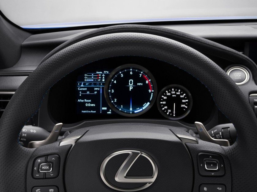 Приборная панель Лексус