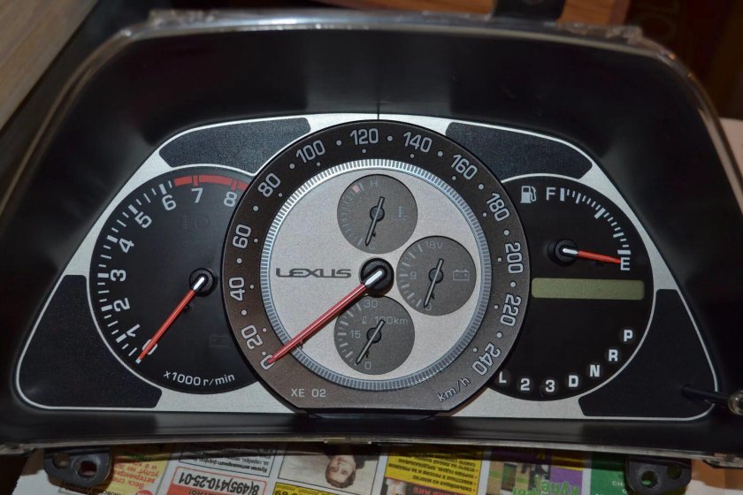 Лексус лс300 приборная панель