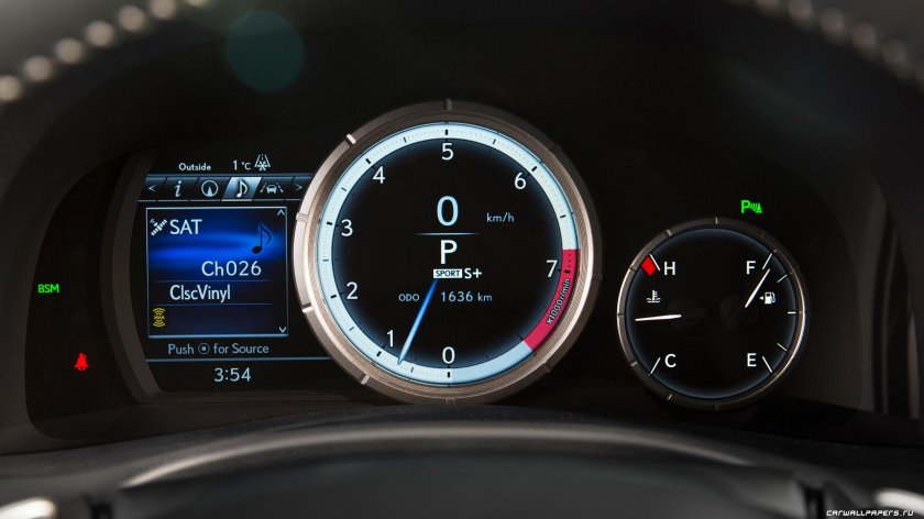 Lexus GS 350 приборная панель жидкокристаллическая
