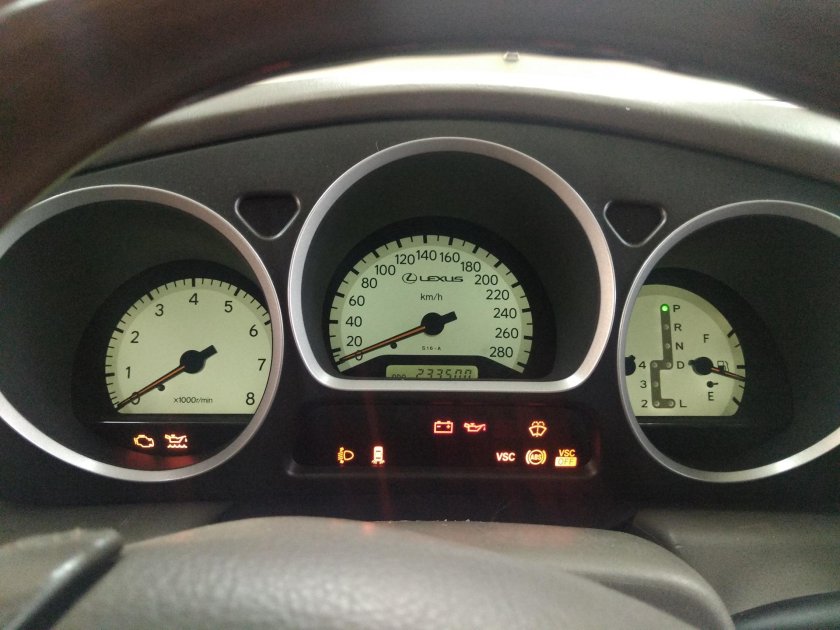 Приборка Лексус gs300