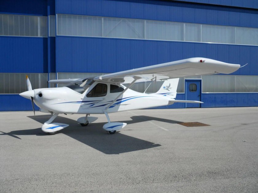 Двухместный высокоплан