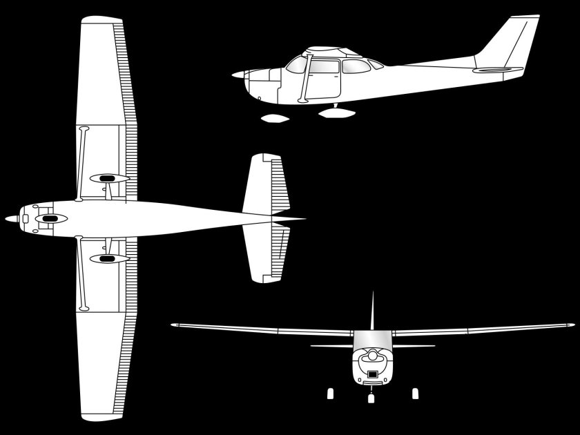 Cessna 150 чертежи