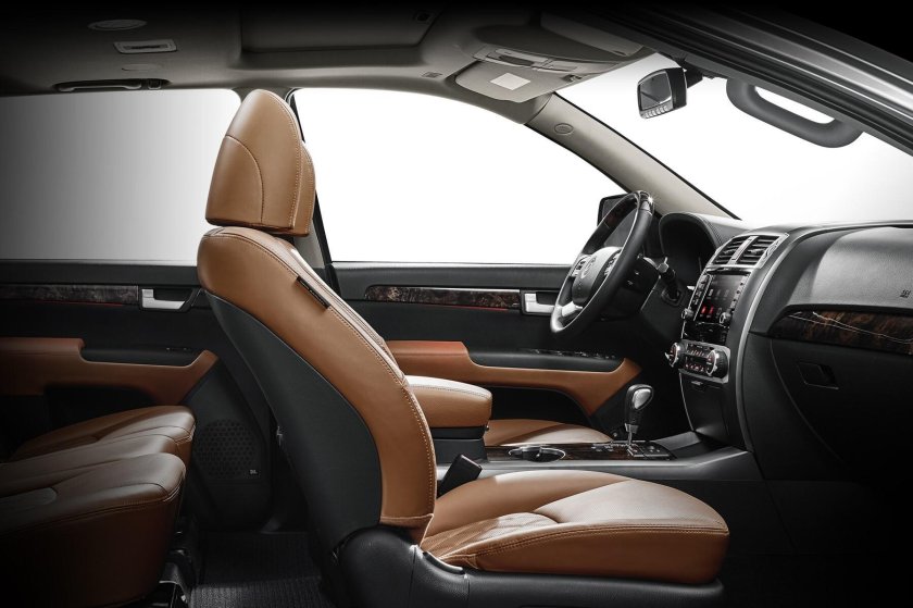 Kia Mohave 2021 интерьер