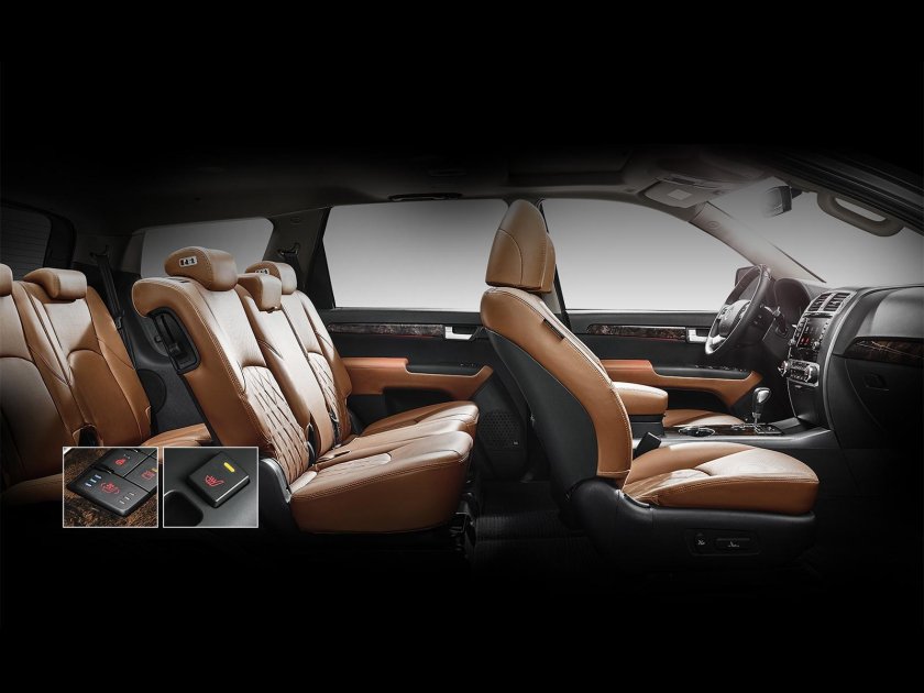 Kia Mohave 2022 салон