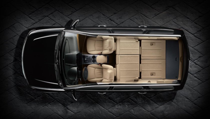 Киа Мохаве 6 местный салон