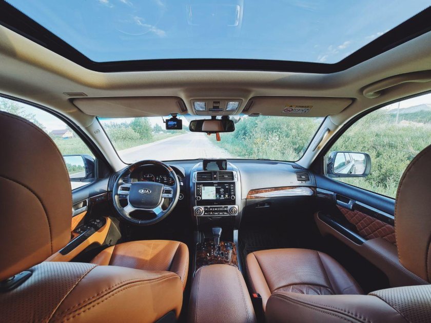 Kia Mohave 2022 салон