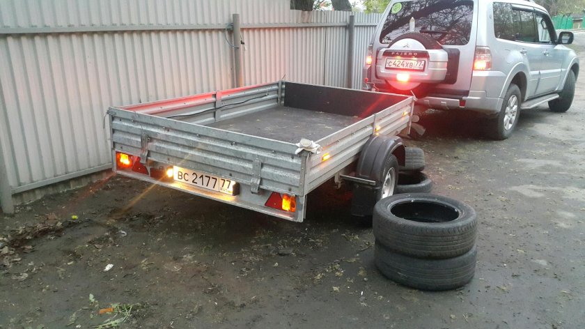 Прицеп легковой МЗСА габариты