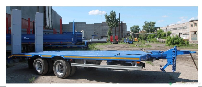 Прицеп платформа ЧМЗАП 8358