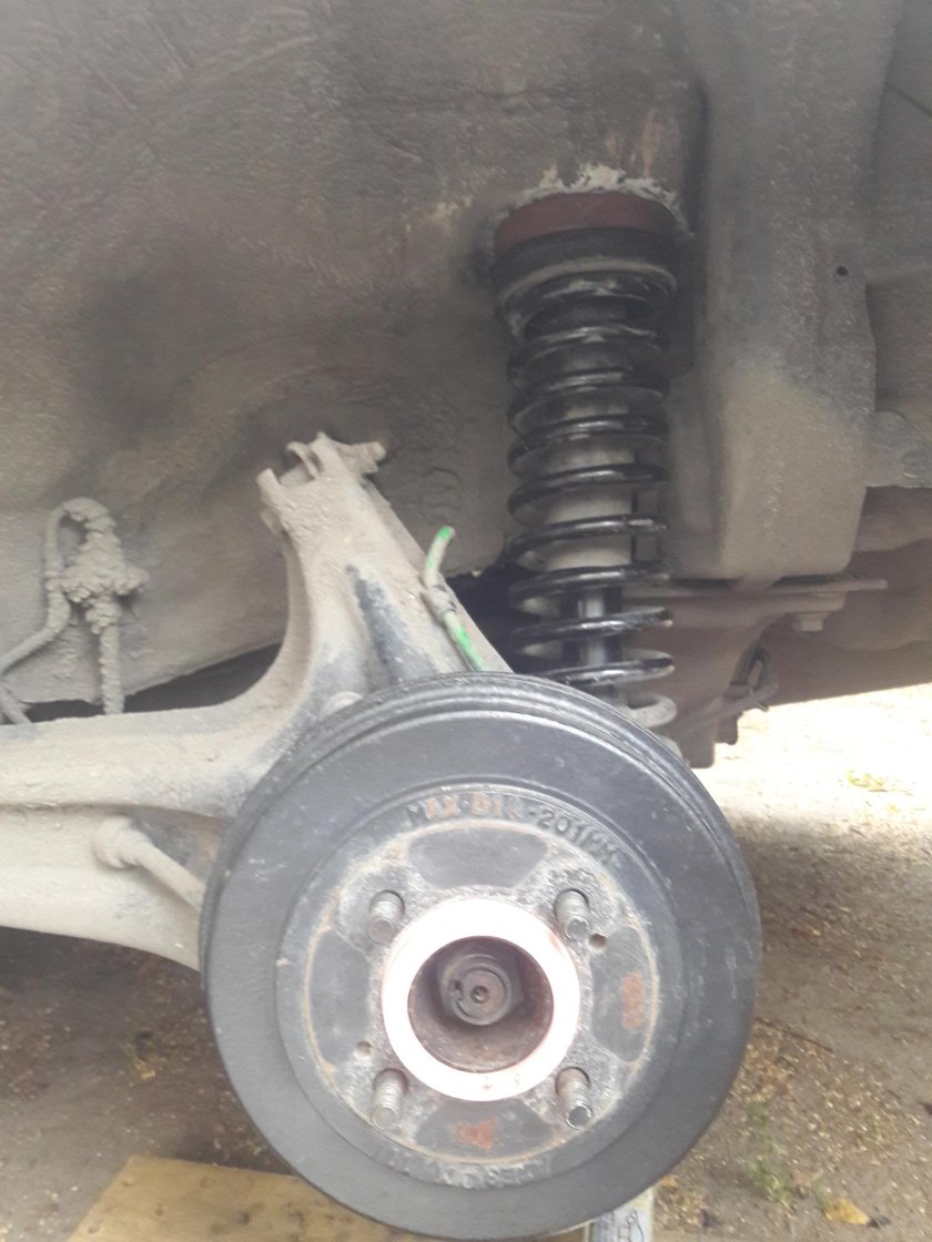 Honda partner задняя подвеска