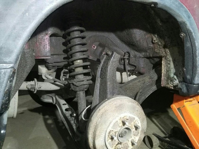 Задняя подвеска Хонда CRV 1