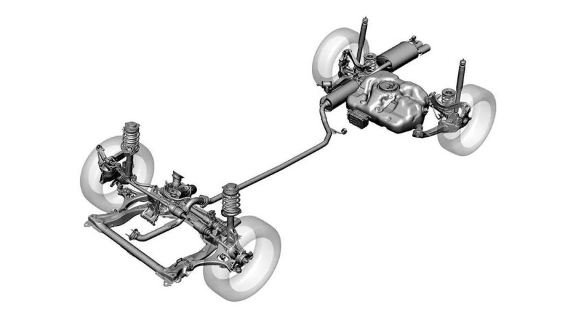 Задняя подвеска Хонда Цивик 8