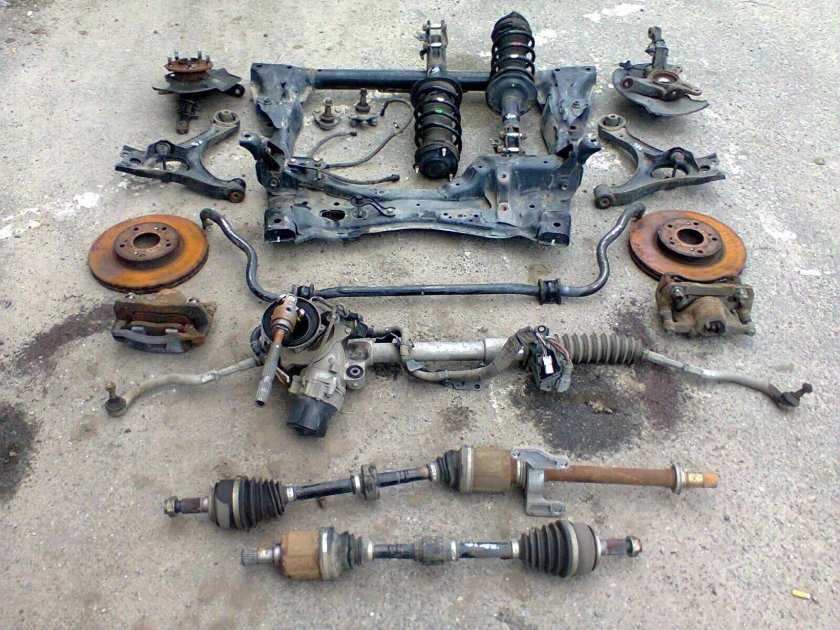 Передняя подвеска Хонда Цивик 4д